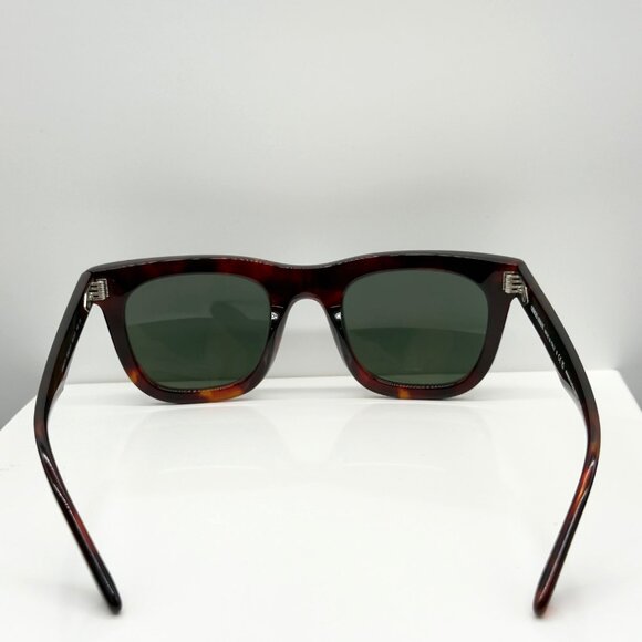 Georgio Armani AR8171 Red Havana Tortoise Frame Green Lenses Sunglasses - Picture 5 of 11